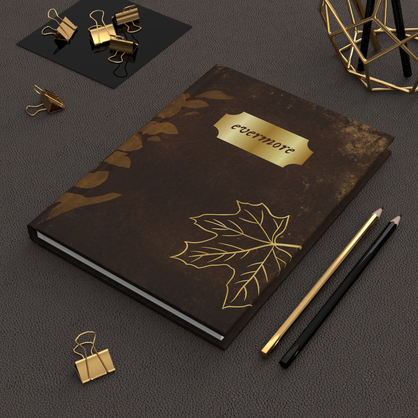 Evermore Hardcover Lined Notebook