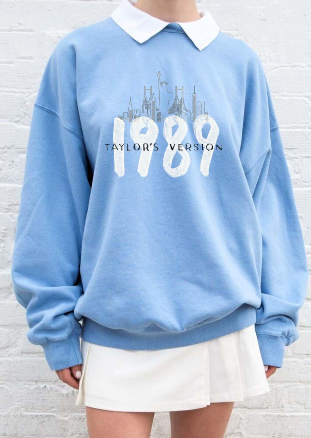 Adult | 1989 New York City Skyline Sweatshirt