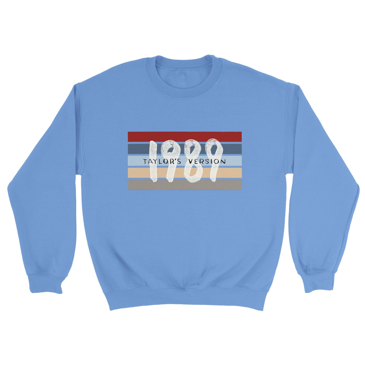 Adult | 1989 Striped Crewneck Sweatshirt