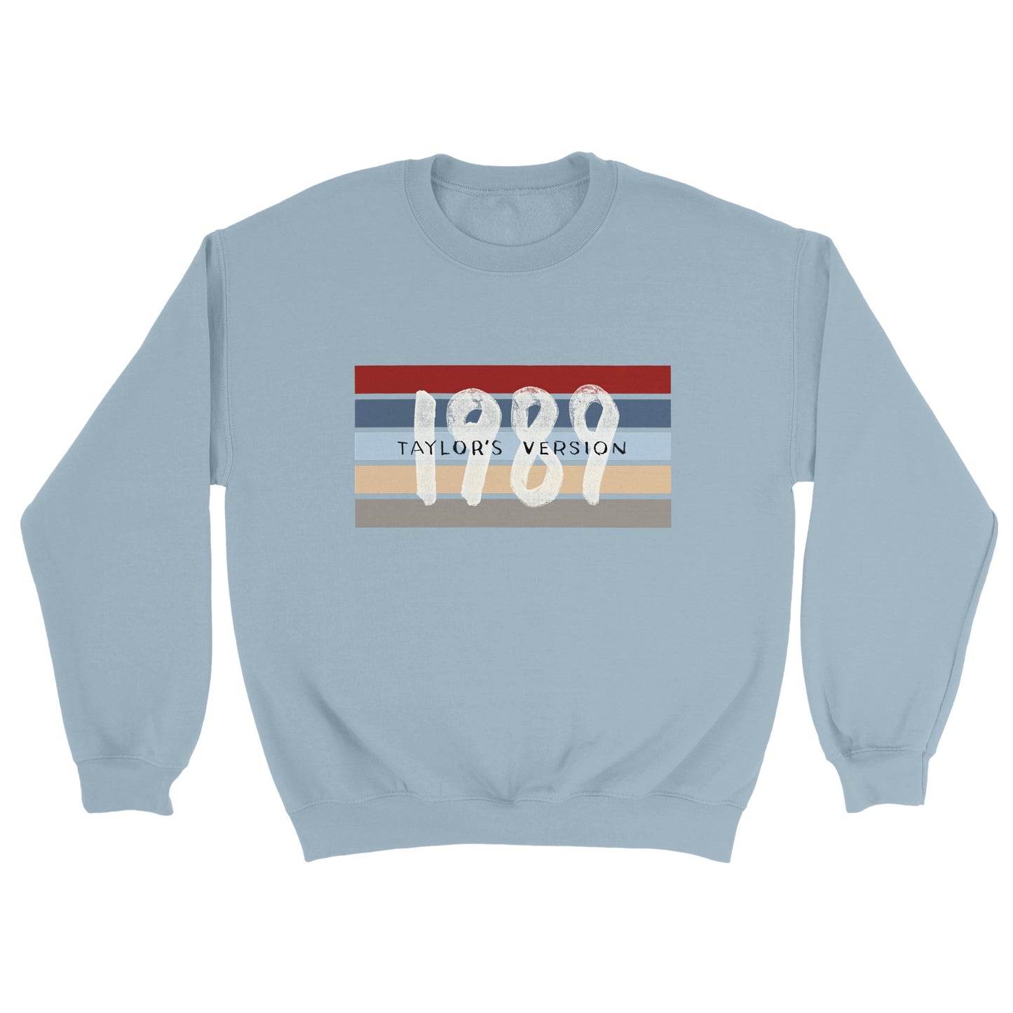 Adult | 1989 Striped Crewneck Sweatshirt