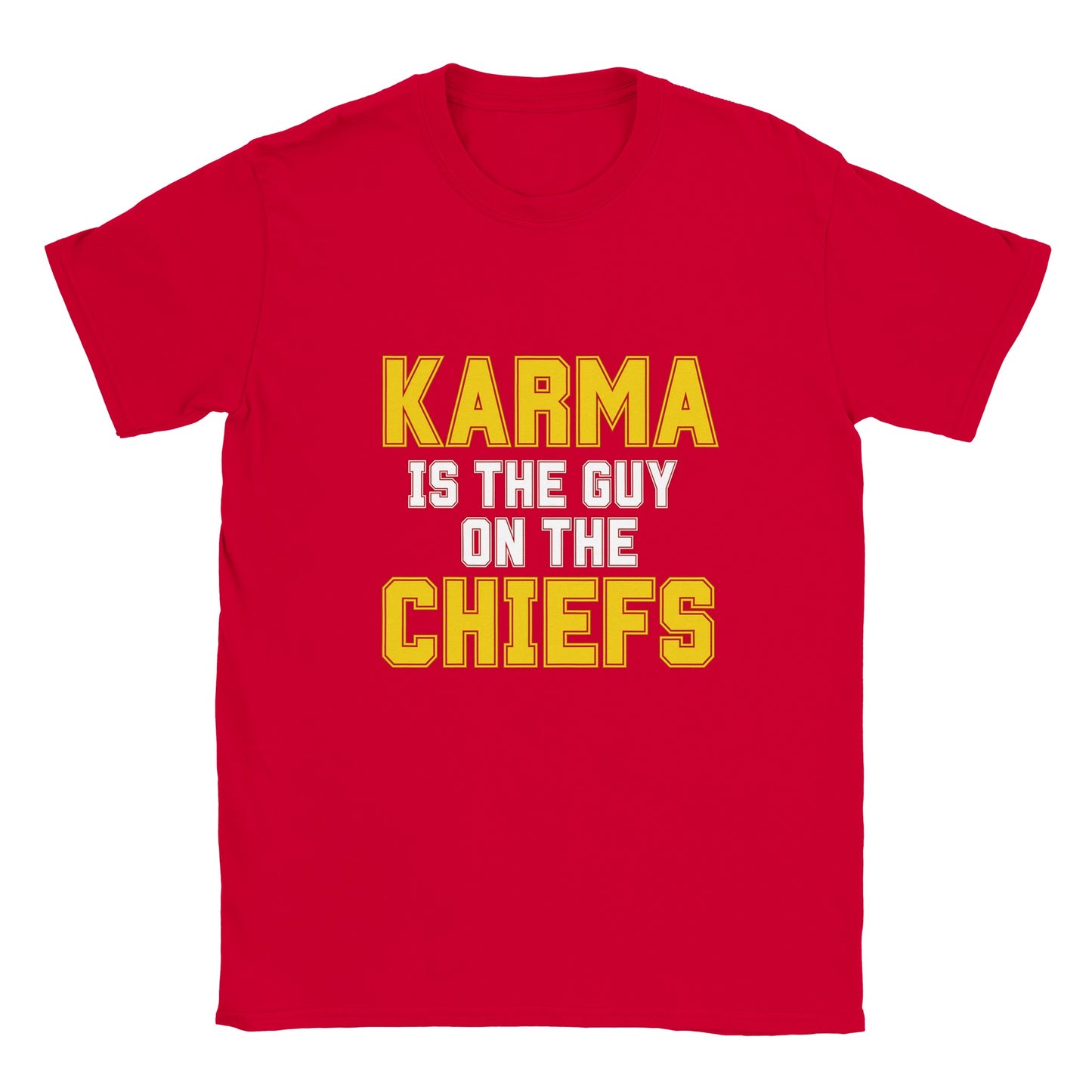 *FREE NUMBER* Adult | Karma Chiefs 87 Crewneck T-shirt