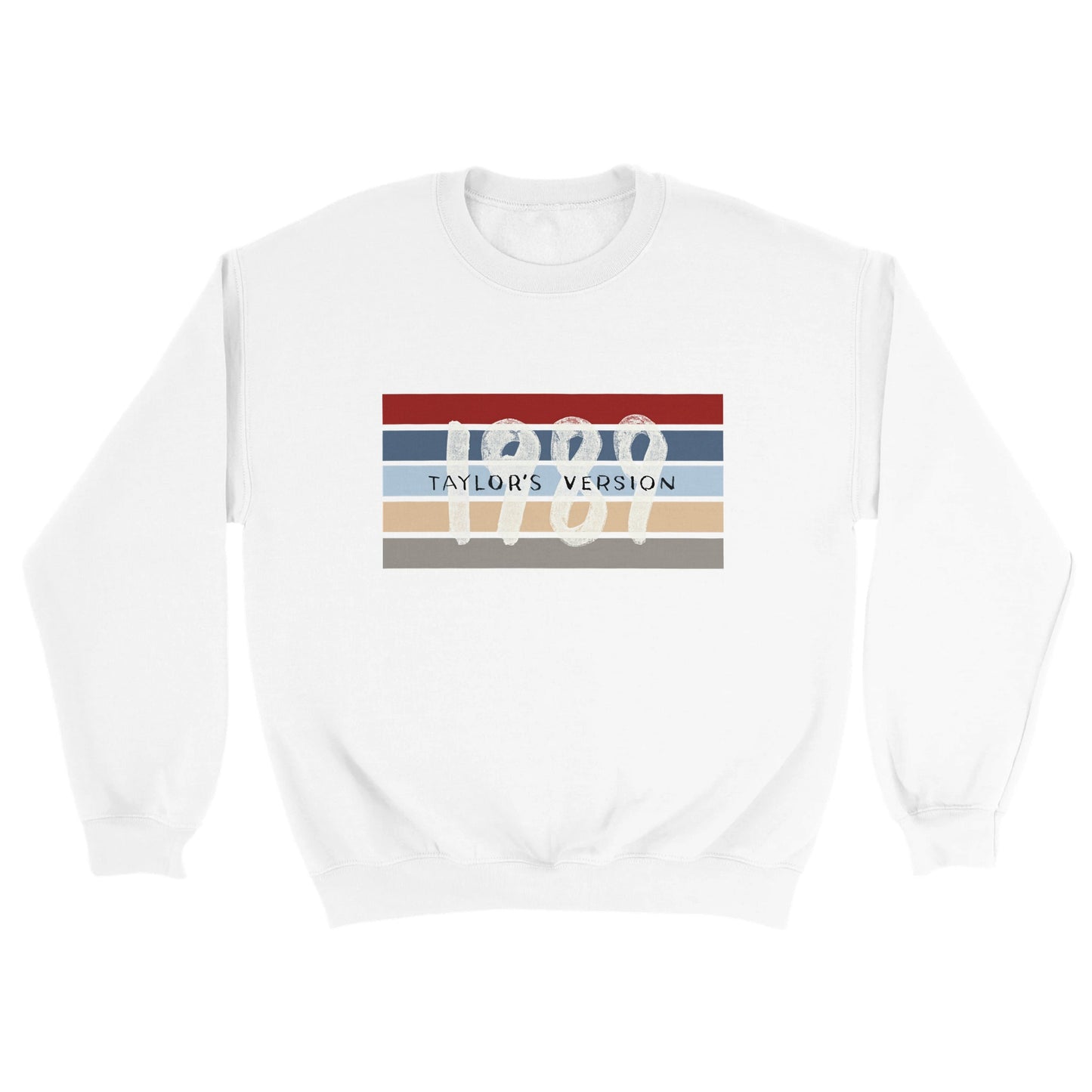 Adult | 1989 Striped Crewneck Sweatshirt