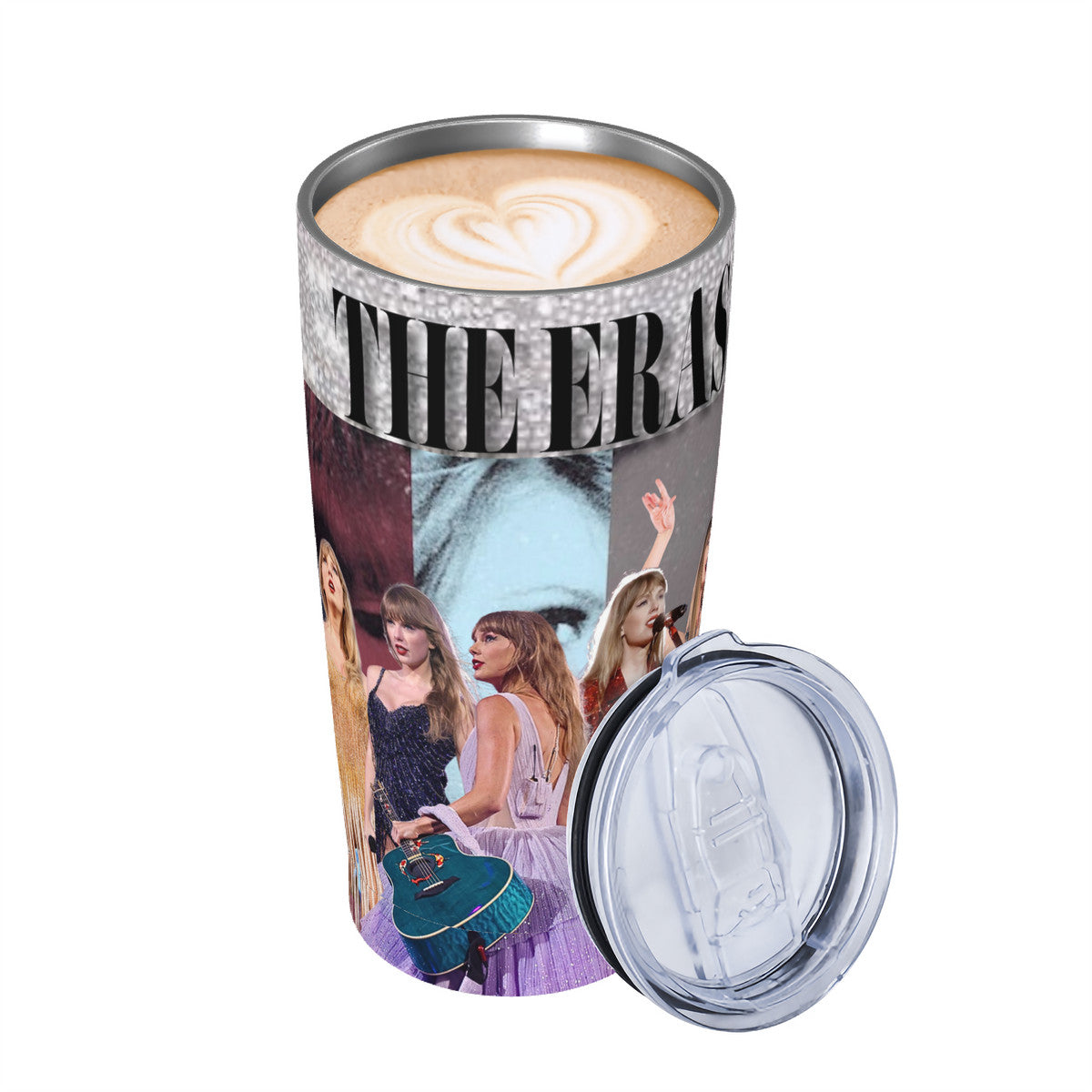 The Eras Tour 20oz Stainless Steel Straw Lid Cup