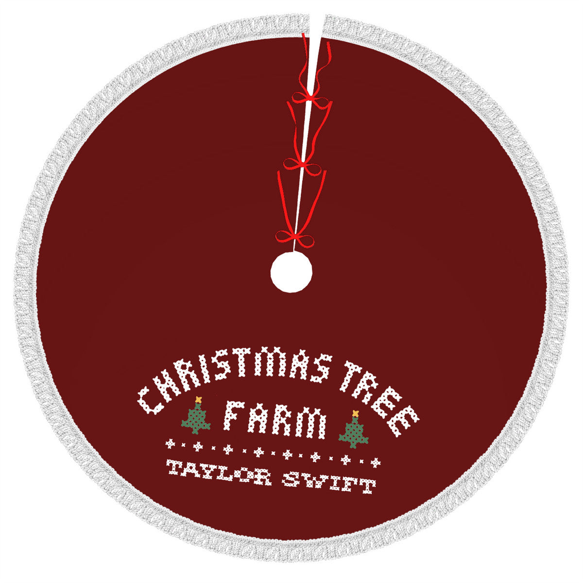 Christmas Tree Farm | Fringed Heavyweight Tree Skirt