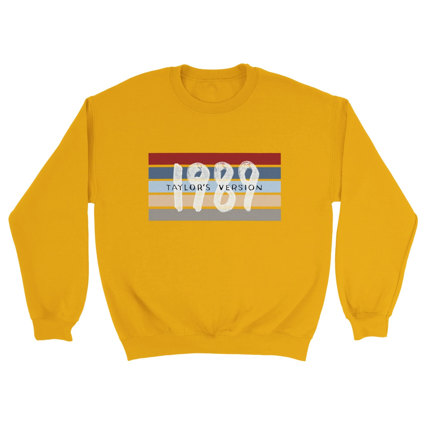 Adult | 1989 Striped Crewneck Sweatshirt