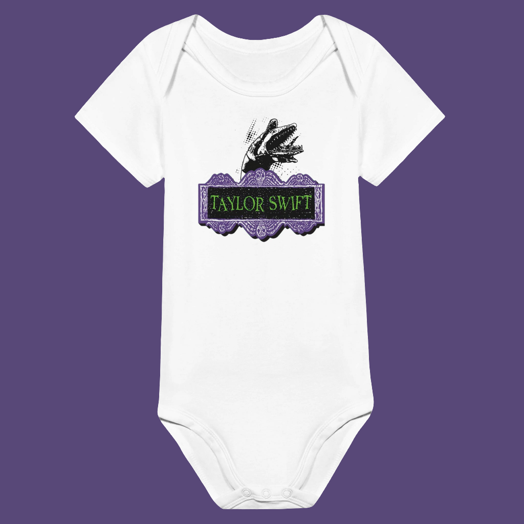 BABY Swift Horror Snake Short Sleeve Bodysuit