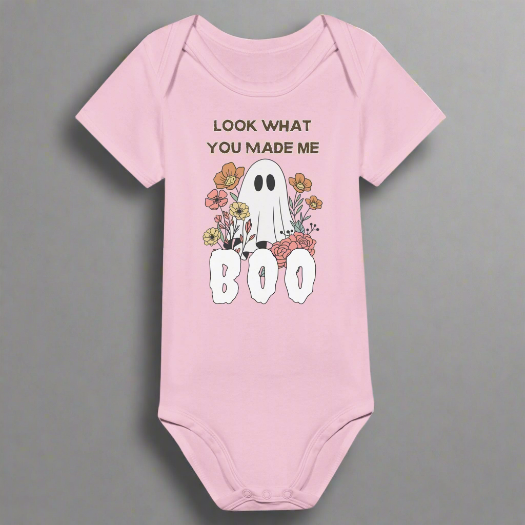 Look What You Made Me Boo Baby Bodysuit