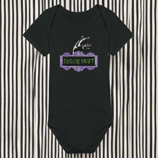 BABY Swift Horror Snake Short Sleeve Bodysuit