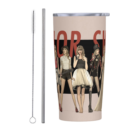 Red Era 20oz Stainless Steel Cup