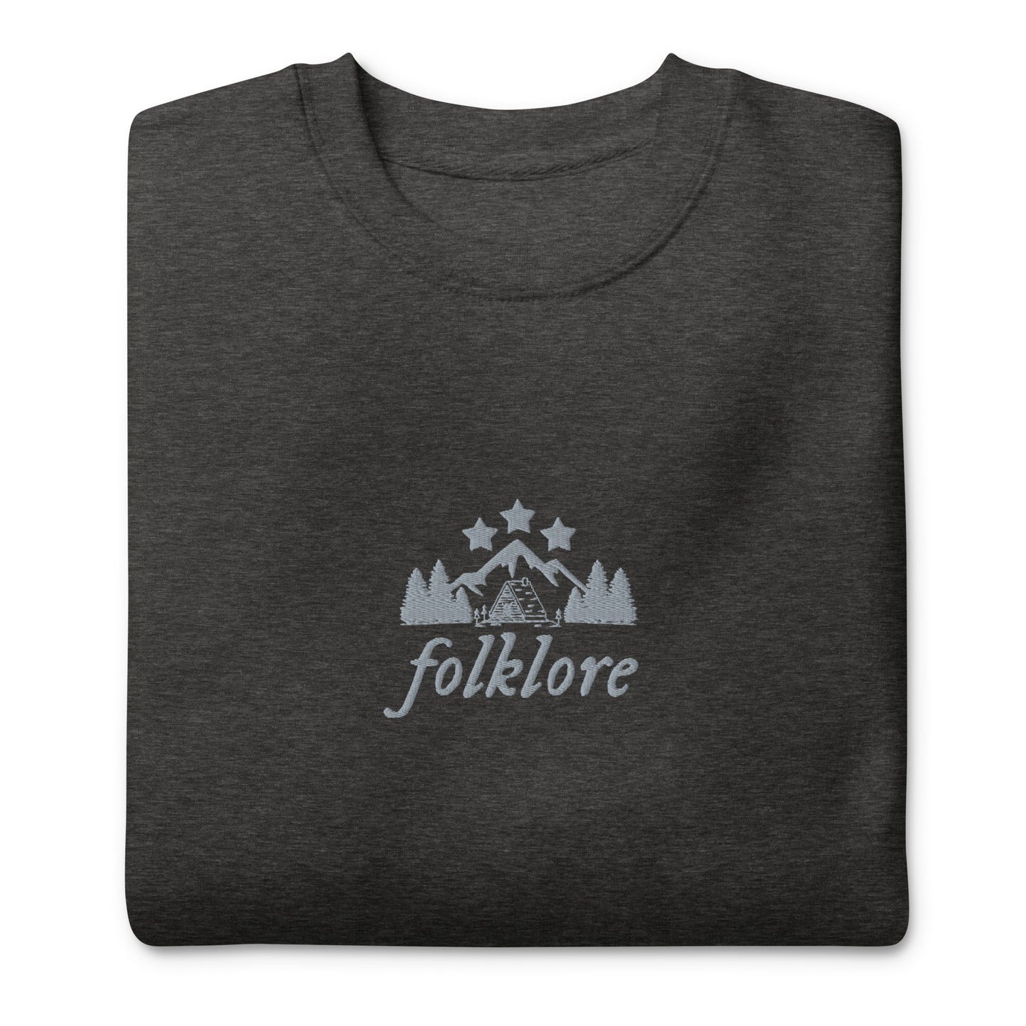 Adult | Embroidered Folklore Cabin Sweatshirt