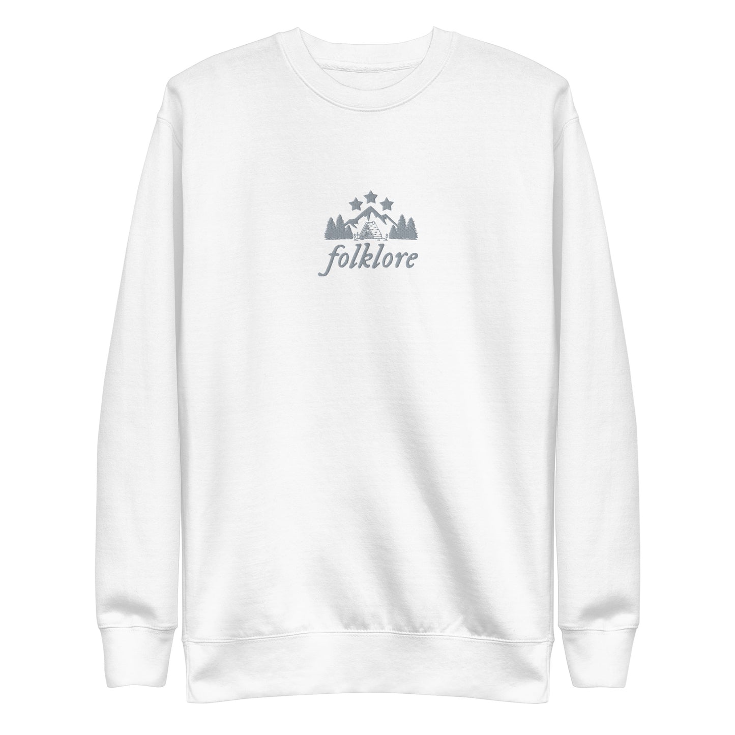 Adult | Embroidered Folklore Cabin Sweatshirt